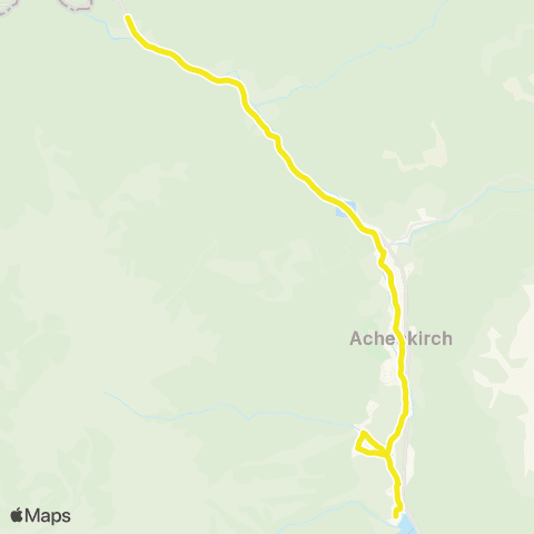 Verkehrsverbund Tirol Achenwald - Achenkirch map