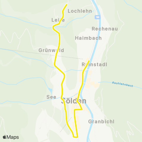Verkehrsverbund Tirol Leite - Giggijochbahn map