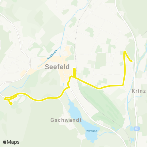 Verkehrsverbund Tirol Ortsverkehr: Seefeld i. T. map