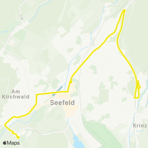 Verkehrsverbund Tirol Ortsverkehr: Seefeld i. T. map