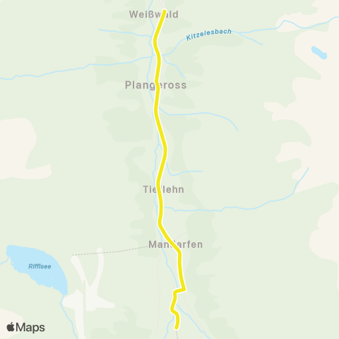 Verkehrsverbund Tirol Imst - Arzl - Wenns - Jerzens - St. Leonhard - Mittelberg map