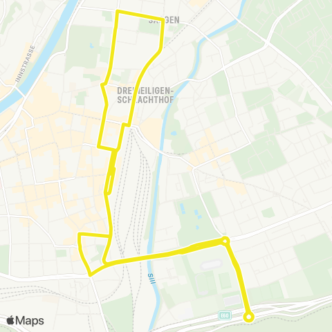 Verkehrsverbund Tirol Tiroler Frühjahrsmesse map