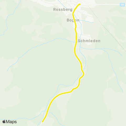 Verkehrsverbund Tirol Tannheim - Vilsalpsee map