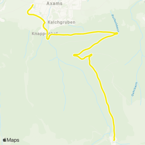 Verkehrsverbund Tirol Axams Terminal Kögele - Axamer Lizum map