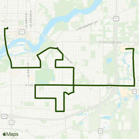 Valley Transit 19 - Southeast map