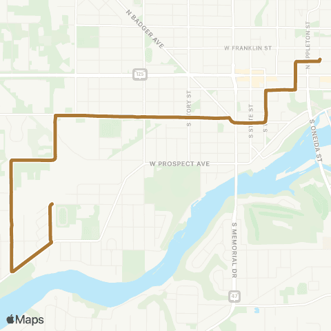 Valley Transit 02 - Prospect map