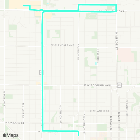 Valley Transit 04 - Richmond map