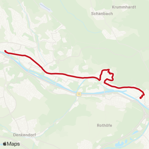 VVS (Esslingen (N) ) - Oberesslingen - Altbach - Plochingen map