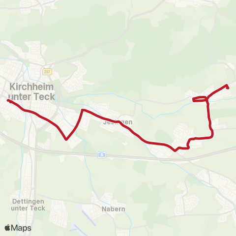 VVS Kirchheim - Holzmaden - (Ohmden) map