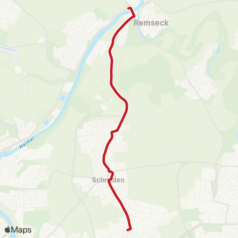 VVS Neckargröningen - Fellbach map