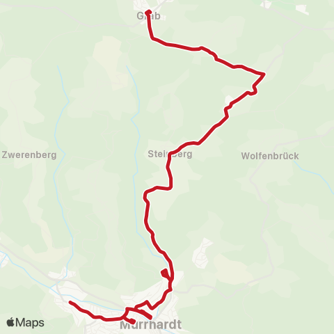 VVS Murrhardt - Mannenweiler - Grab map