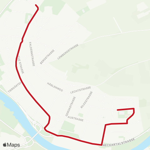 VVS Neckarweihingen Au - Immanuel-Dornfeld-Straße map
