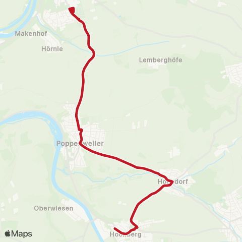 VVS Marbach (N) - Poppenweiler - Neckargröningen map
