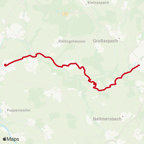 VVS Backnang - Burgstall ( - Kirchberg) map