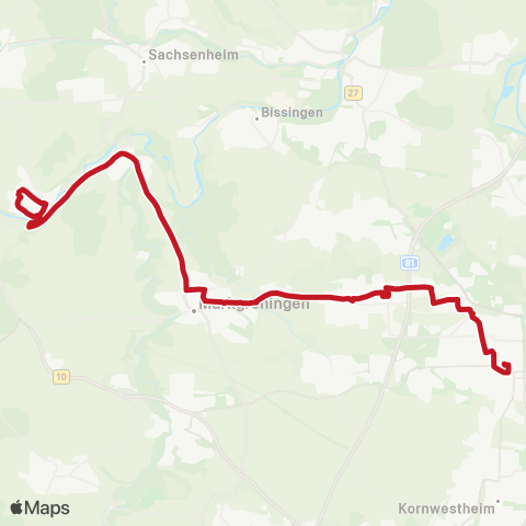 VVS Ludwigsburg - Asperg - Markgröningen - Oberriexingen map