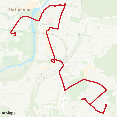VVS Bietigheim - Metterzimmern - Sachsenheim (Schülerverkehr) map
