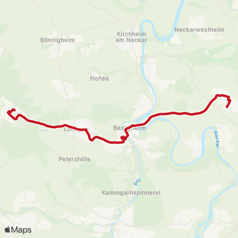 VVS Freudental - Löchgau - Besigheim - Ottmarsheim map
