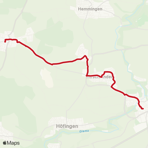VVS Ditzingen - Heimerdingen map
