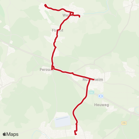 VVS Weissach - Rutesheim - Renningen map