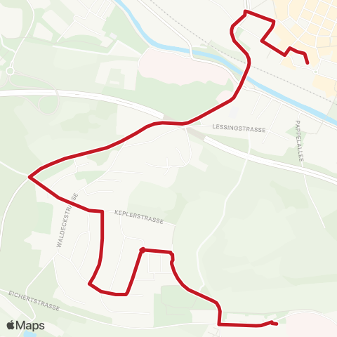 VVS Göppingen ZOB - Klinik am Eichert map