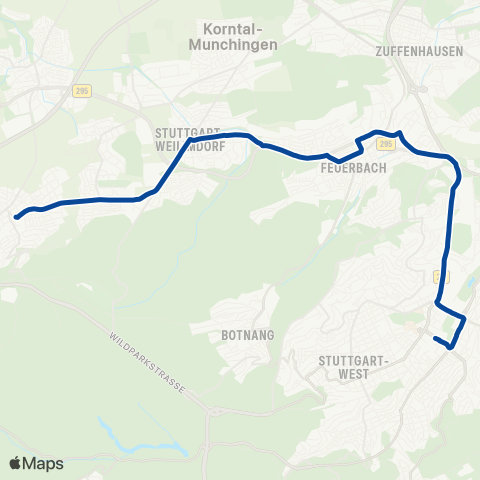 VVS Schlossplatz - Gerlingen - Schlossplatz map