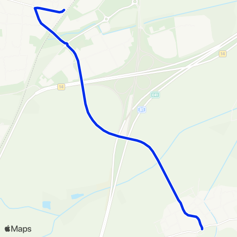 VVS Rohrau Rathaus - Gärtringen Bahnhof map