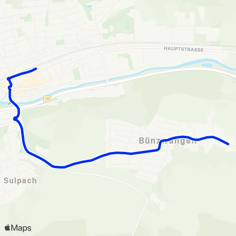 VVS Bünzwangen - Ebersbach (F) map