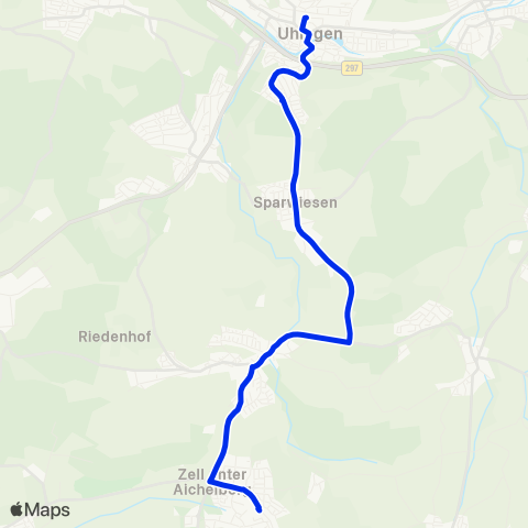 VVS Uhingen - Sparwiesen map