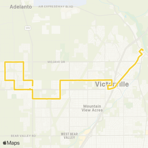 VVTA Vvtc - Adelanto map