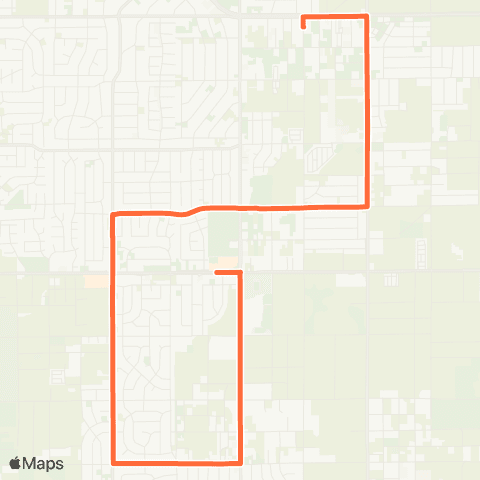 VVTA Apple Val Post Office - Bear Val + Navajo map