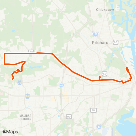 The Wave Spring Hill map