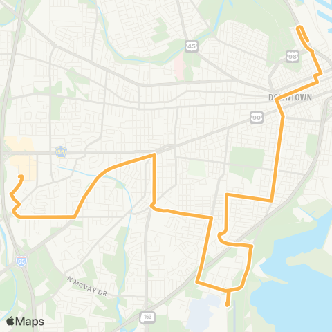 The Wave Broad Street map