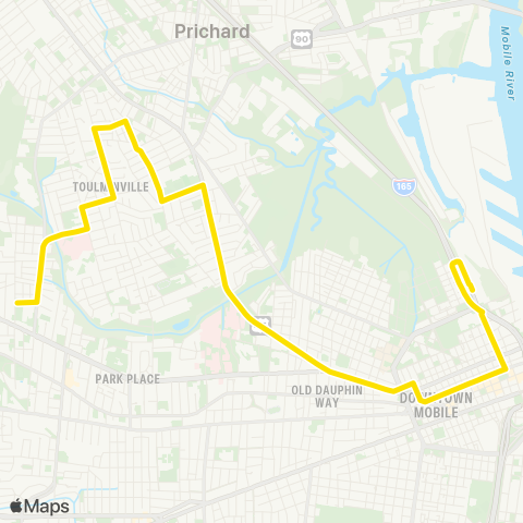 The Wave Toulminville map