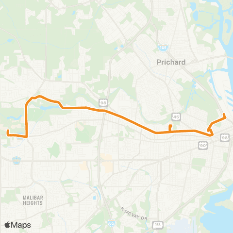 Second Line Transit C bus - Mobile