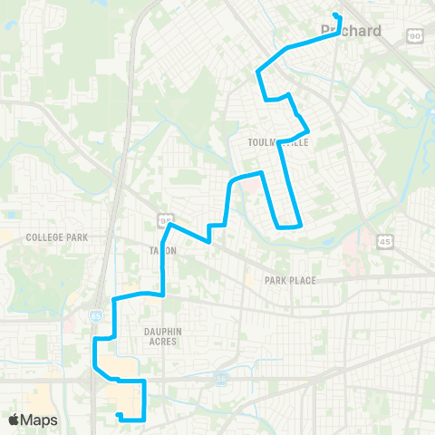 Second Line Transit F bus - Mobile