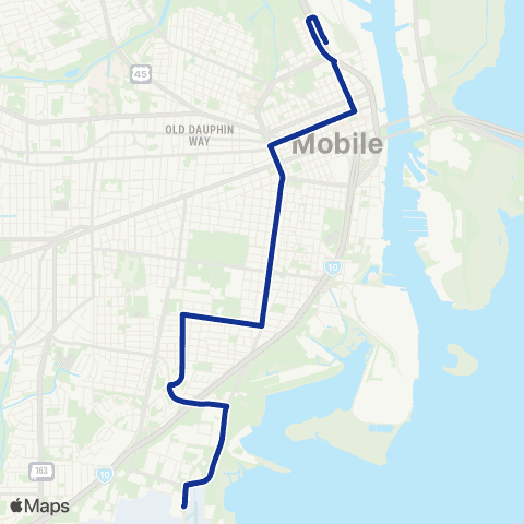 Second Line Transit I bus - Mobile
