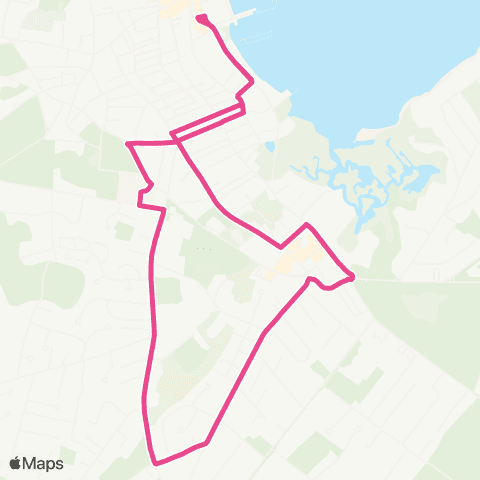 WAVE Mid-Island Loop map