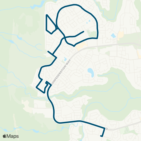 Wood Buffalo Transit Harpe_Cartier map