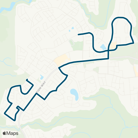 Wood Buffalo Transit Cartier Parsons map