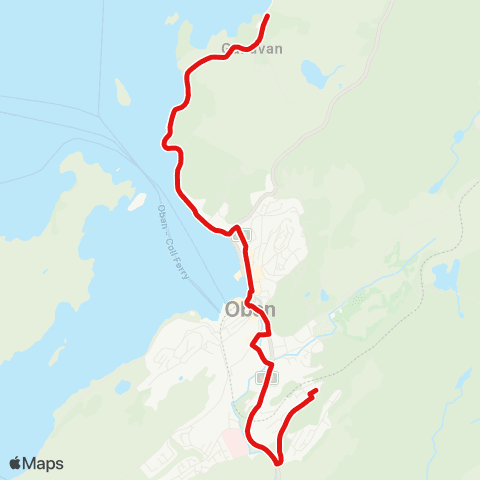 West Coast Motors Lunga Road - Kerrera Terrace map