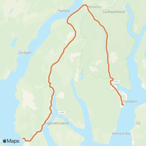 West Coast Motors Ferry Terminal - Ferry Terminal map
