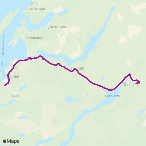 West Coast Motors Primary School - Bus Depot map