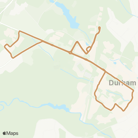 Wildcat Transit Evening Connector map