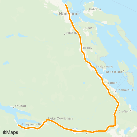 West Coast Trail Express W Coast Trail Express (Nanaimo Shuttle) map