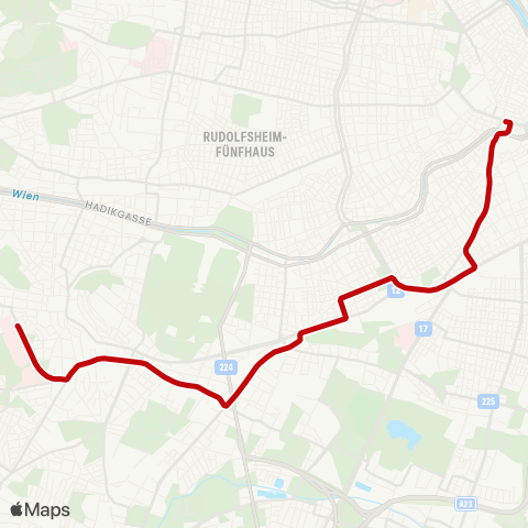 Wiener Linien Oper / Karlsplatz - Lainz, Wolkersbergenstraße map