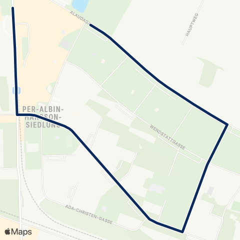 Wiener Linien Alaudagasse - Alaudagasse map