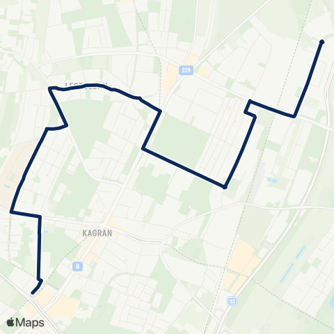 Wiener Linien Kagran - Hermann-Gebauer-Straße map