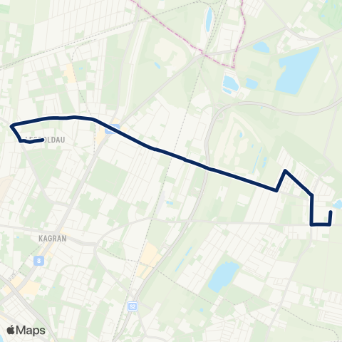 Wiener Linien Eipeldauer Straße - Breitenlee Schule map
