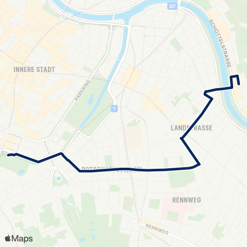 Wiener Linien Karlsplatz - Wittelsbachstraße map