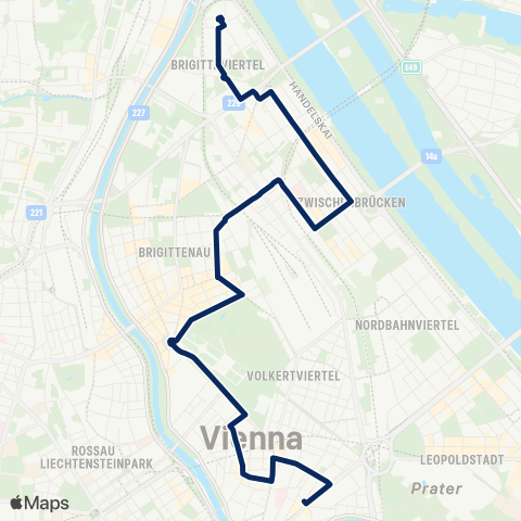 Wiener Linien Nestroyplatz - Griegstraße map